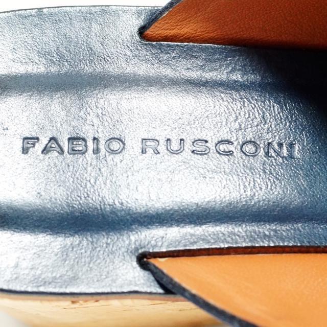 FABIO RUSCONI(ファビオルスコーニ)のファビオルスコーニ ミュール EU 37 - レディースの靴/シューズ(ミュール)の商品写真