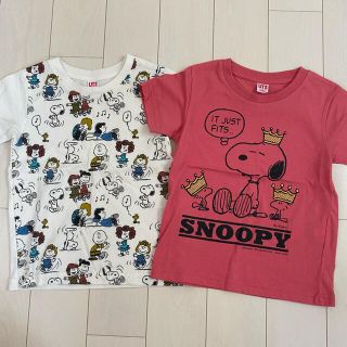 ユニクロ(UNIQLO)の子供服　4枚セット(Tシャツ/カットソー)