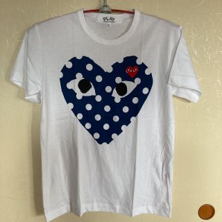 コムデギャルソン(COMME des GARCONS)の値下げしました！【美品】プレイ　コムデギャルソン　Ｔシャツ(Tシャツ/カットソー(半袖/袖なし))