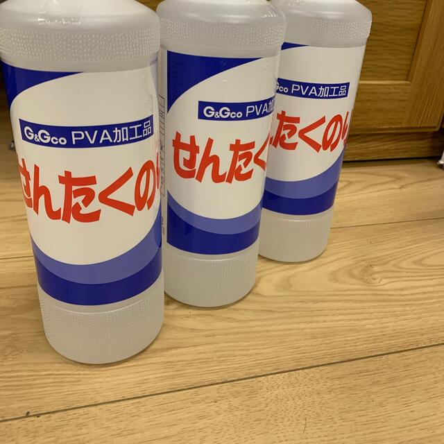 シルバー化成工業所 洗濯のり PVA 750ml×3個 インテリア/住まい/日用品の日用品/生活雑貨/旅行(洗剤/柔軟剤)の商品写真