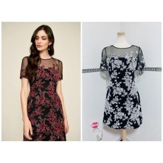 タダシショウジ(TADASHI SHOJI)の新品 6 Tadashi タダシショージ BS16456NT(ひざ丈ワンピース)