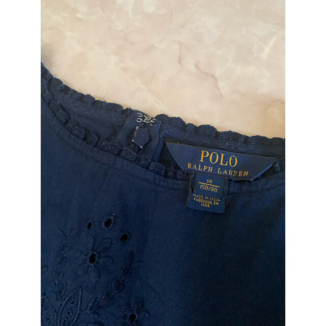 POLO RALPH LAUREN(ポロラルフローレン)のラルフローレン　ワンピース&長袖カットソー　キッズ キッズ/ベビー/マタニティのキッズ服女の子用(90cm~)(ワンピース)の商品写真