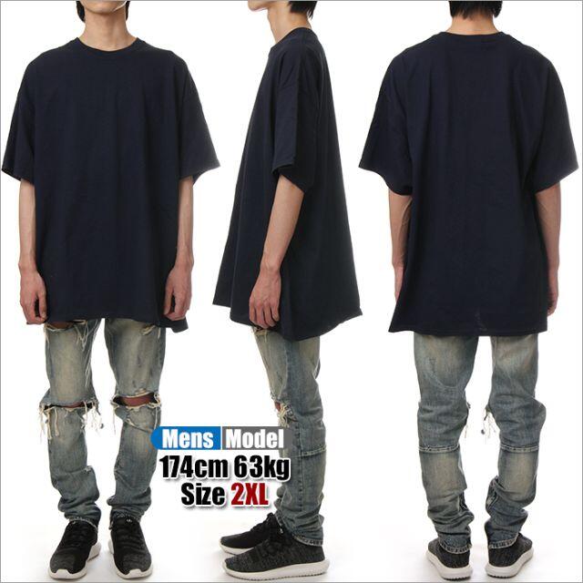 GILDAN(ギルタン)の【新品】ギルダン 半袖 Tシャツ 2XL 紺 GILDAN 無地 メンズ メンズのトップス(Tシャツ/カットソー(半袖/袖なし))の商品写真