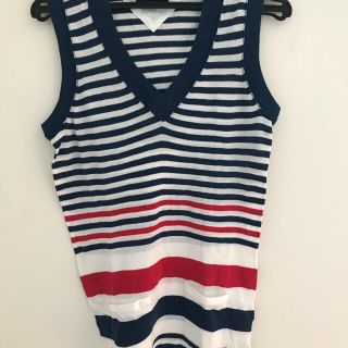 トミーヒルフィガー(TOMMY HILFIGER)のトミヒィルフィガー　サマーニット(タンクトップ)