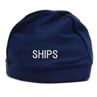 シップスキッズ(SHIPS KIDS)のSHIPS KIDS ボーダー スイムキャップ　L(帽子)