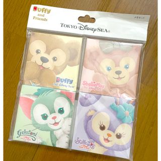 ディズニー(Disney)のダッフィーフレンズ メモセット【新品:週末値下げ】(ノート/メモ帳/ふせん)