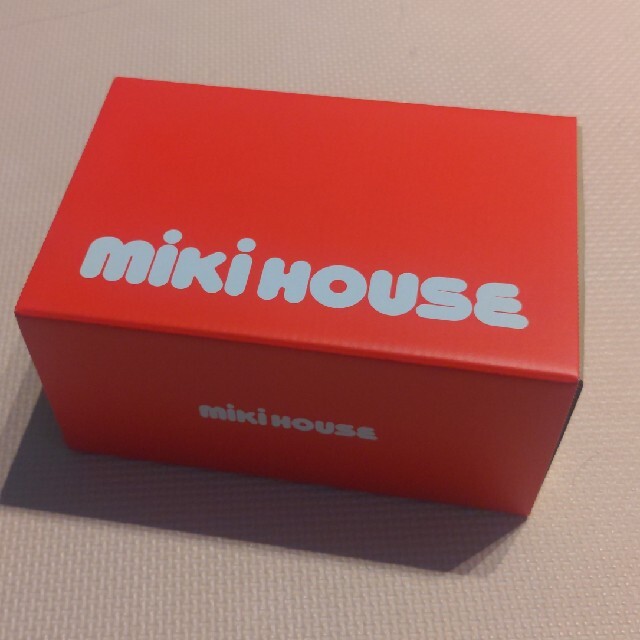 mikihouse(ミキハウス)の記名なし　ミキハウス  シューズ　13.5㎝  ピンク　うさぎ　箱あり キッズ/ベビー/マタニティのベビー靴/シューズ(~14cm)(サンダル)の商品写真