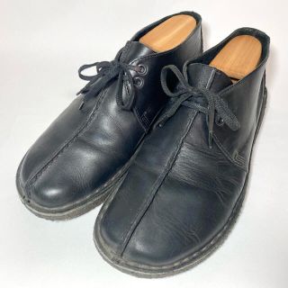 クラークス(Clarks)のClarks クラークス　デザートトレック　ブラックレザー　26.5cm(ブーツ)