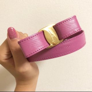 サルヴァトーレフェラガモ(Salvatore Ferragamo)のお値下げ！【Salvatore Ferragamo】ヴァラリボン　ベルト(ベルト)