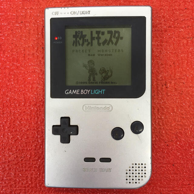 ゲームボーイライト(シルバー) - 携帯用ゲーム機本体