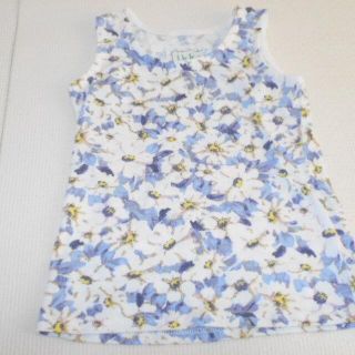 イッカ(ikka)の衣類 キッズ 110サイズ ノースリーブカットソー 花柄 ikka 管理番号16(Tシャツ/カットソー)