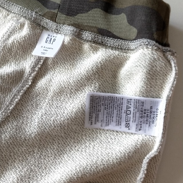 GAP(ギャップ)の美品 babyGAP ショートパンツ 半ズボン キッズ/ベビー/マタニティのベビー服(~85cm)(パンツ)の商品写真