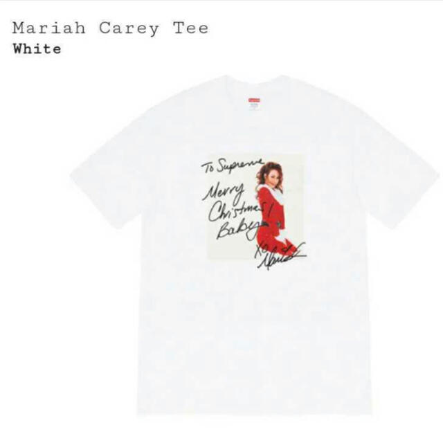 supreme Mariah Carey Tee 白M