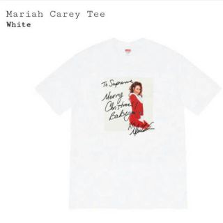 シュプリーム(Supreme)のsupreme Mariah Carey Tee 白M(Tシャツ/カットソー(半袖/袖なし))