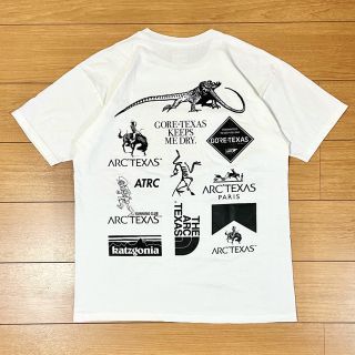 アークテリクス(ARC'TERYX)のWISM取扱 ARC’TEXAS パロディ Tシャツ ほぼ新品(Tシャツ/カットソー(半袖/袖なし))