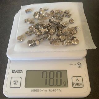 金パラ　除去冠　78g(各種パーツ)