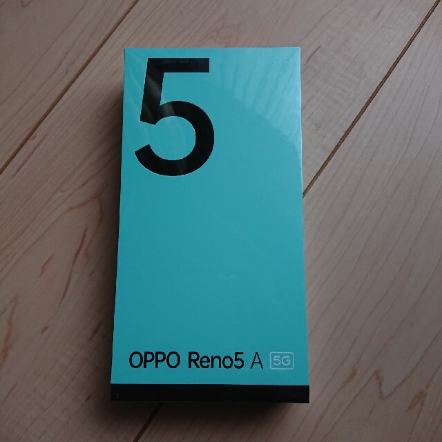 未開封OPPO Reno5 A 5G シルバーブラック Y!mobile