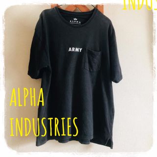 アルファインダストリーズ(ALPHA INDUSTRIES)の【アルファインダストリーズ】メンズ　半袖Tシャツ(Tシャツ/カットソー(半袖/袖なし))