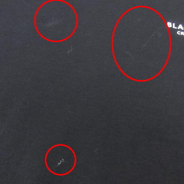 BLACK LABEL CRESTBRIDGE(ブラックレーベルクレストブリッジ)のブラックレーベルクレストブリッジ Tシャツ 長袖 チェック切替 LL 黒 メンズのトップス(Tシャツ/カットソー(七分/長袖))の商品写真
