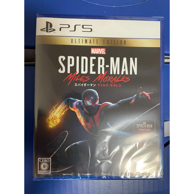 PlayStation(プレイステーション)の新品　PS5 Marvel's Spider-Man Miles Morales エンタメ/ホビーのゲームソフト/ゲーム機本体(家庭用ゲームソフト)の商品写真