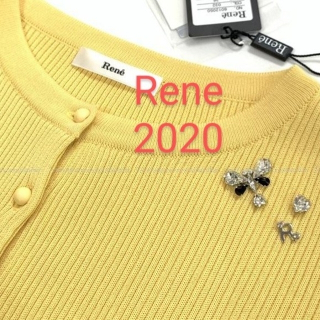 限定お値下♡Reneルネ♡2020 極美品 カーディガン34 手洗い可 UV加工