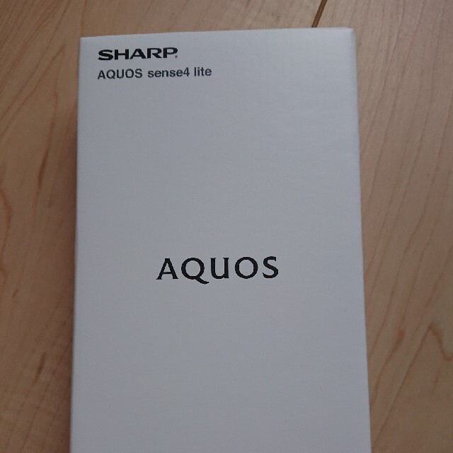 未使用SHARP AQUOS sense4 lite SH-RM15ブラック