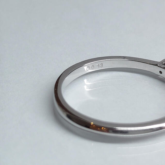 ※お値下げ不可　K18WG ダイヤ　リング　神楽坂宝石 レディースのアクセサリー(リング(指輪))の商品写真