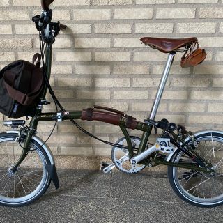 ブロンプトン(BROMPTON)の　ブロンプトン　世界限定500台　BARBOURとBROMPTONのコラボ(自転車本体)