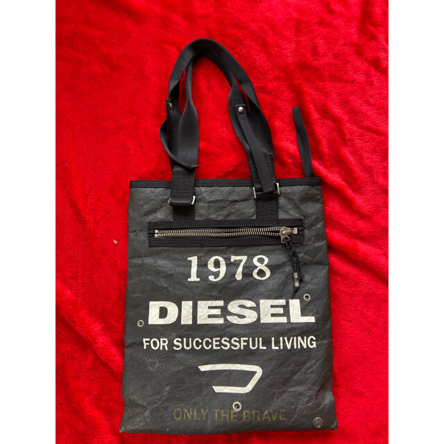 DIESEL(ディーゼル)のdiesel黒のバック★ メンズのバッグ(トートバッグ)の商品写真