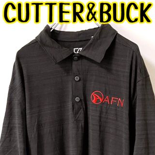 カッターアンドバック(CUTTER & BUCK)のカッターアンドバック　古着　USA 半袖　ポロシャツ　XL アメリカ空軍(ポロシャツ)