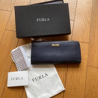 フルラ(Furla)の《美品》FURLA 紺色　長財布(財布)