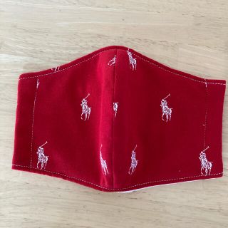 ポロラルフローレン(POLO RALPH LAUREN)のインナーマスク　赤(その他)