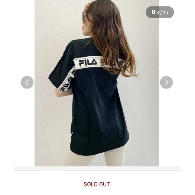 GYDA(ジェイダ)のGYDA☆完売FILATシャツ レディースのトップス(Tシャツ(半袖/袖なし))の商品写真