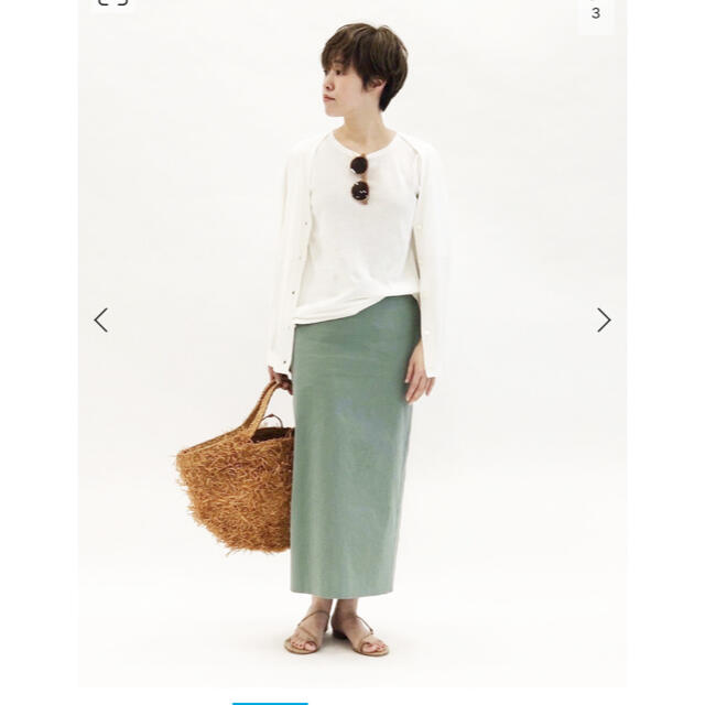レディース Plage 完売品 アサストレッチタイトスカートの通販 by