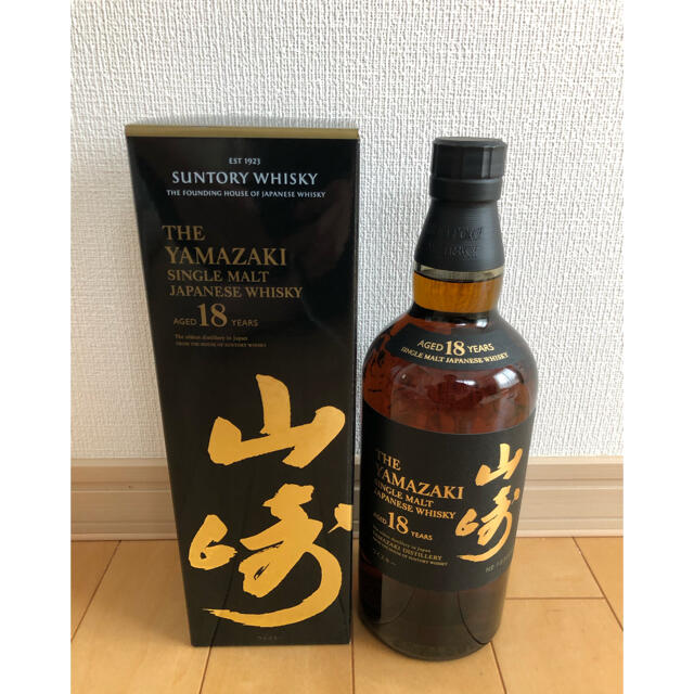 本物保証! サントリー - SUNTORY 山崎18年 700ml 新品未開栓