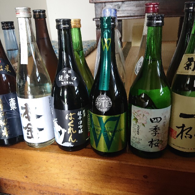 日本酒しごうびん十二本新品 - 日本酒