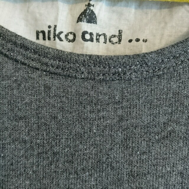 niko and...(ニコアンド)の☆sale☆niko and...のスウェットワンピース レディースのワンピース(ひざ丈ワンピース)の商品写真