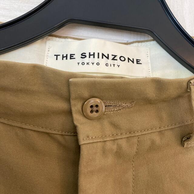 Shinzone(シンゾーン)のシンゾーン　ハイウエストチノパンツ　34 レディースのパンツ(チノパン)の商品写真