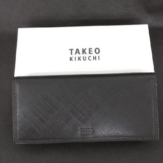 タケオキクチ(TAKEO KIKUCHI)のー新品未使用 TAKEO KIKUCHI 長財布ー(長財布)