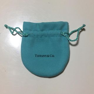 ティファニー(Tiffany & Co.)のティファニー アクセサリー保存用袋 巾着タイプ(ショップ袋)