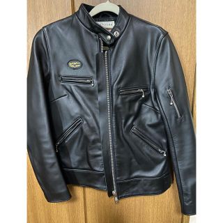 ヒステリックグラマー(HYSTERIC GLAMOUR)のHYSTERICGLAMOUR×Lewis Leatherコラボレザーライダース(レザージャケット)