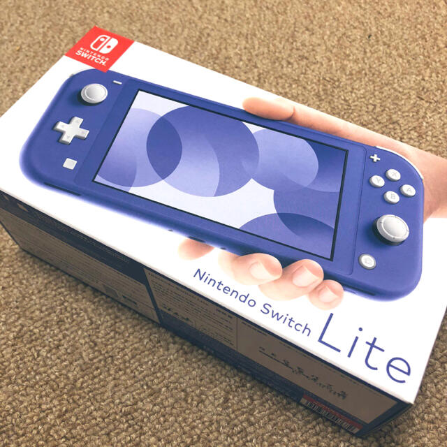 新品未使用】Nintendo Switch Lite ブルー スイッチライト エンタメ