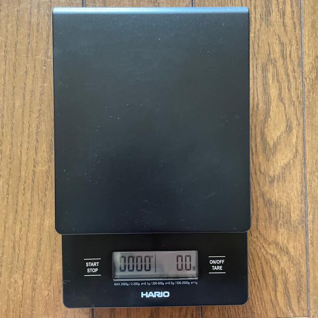 HARIO(ハリオ)のHARIO V60 DRIP SCALE (ハリオV60ドリップスケール) スマホ/家電/カメラの生活家電(電気ケトル)の商品写真