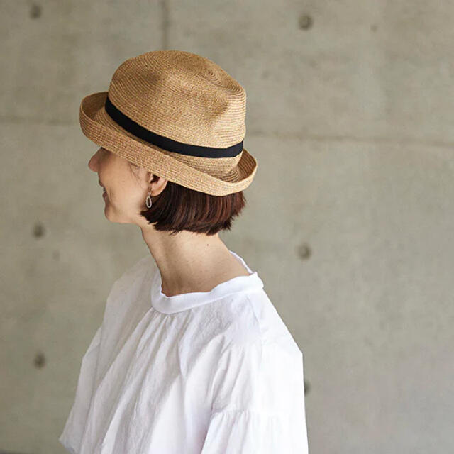 mature ha. マチュアーハ /BOXED HAT(つば幅7cm) | pakaffairs.pk