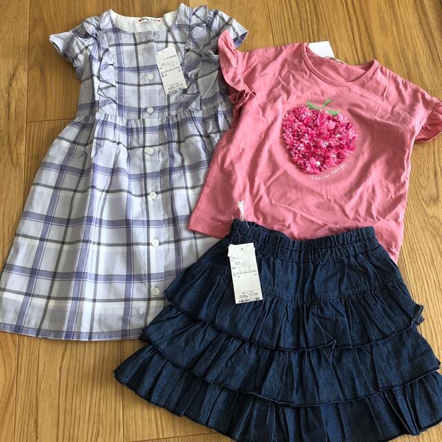 anyFAM(エニィファム)の女の子　110センチ　まとめ売り キッズ/ベビー/マタニティのキッズ服女の子用(90cm~)(その他)の商品写真