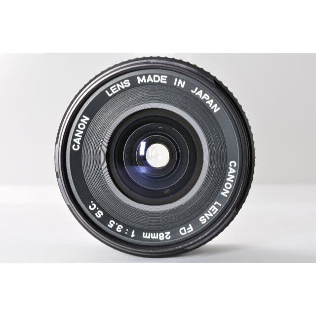 Canon - #CC28 Canon FD 28mm F3.5 S.C.の通販 by ユーリ's shop｜キヤノンならラクマ 低価即納