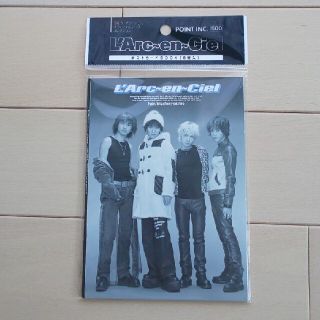 ラルクアンシエル(L'Arc～en～Ciel)のL'Arc～en～CielポストカードBOOK(未使用)＋シールシート(ミュージシャン)