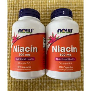 ❗️ナイアシン500mg 100カプセル 2本セット❗️(ビタミン)