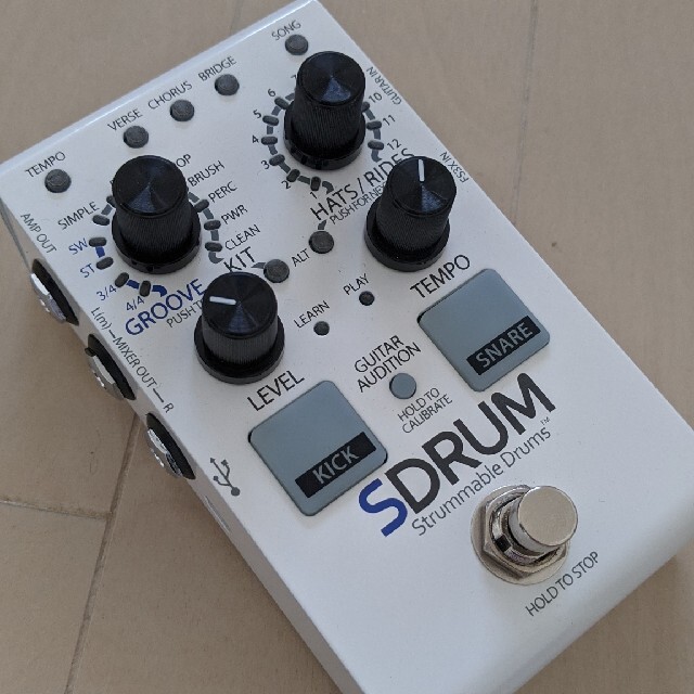 DigiTech SDRUM Strummable Drums　ドラムマシン