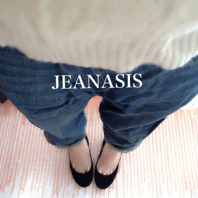 JEANASIS(ジーナシス)のJEANASIS used加工サルエル レディースのパンツ(デニム/ジーンズ)の商品写真